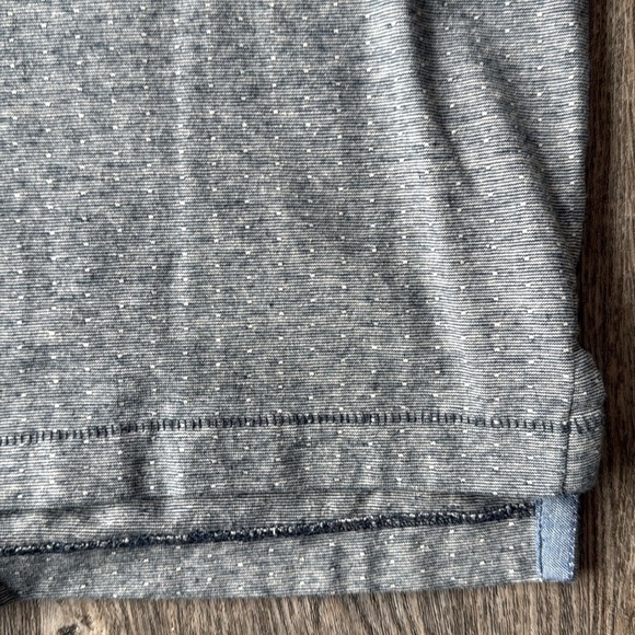 US Polo Assn Shirt Gray Blue Polo Shirt Classic Knit Short Sleeve Size Large - Picture 2 of 11